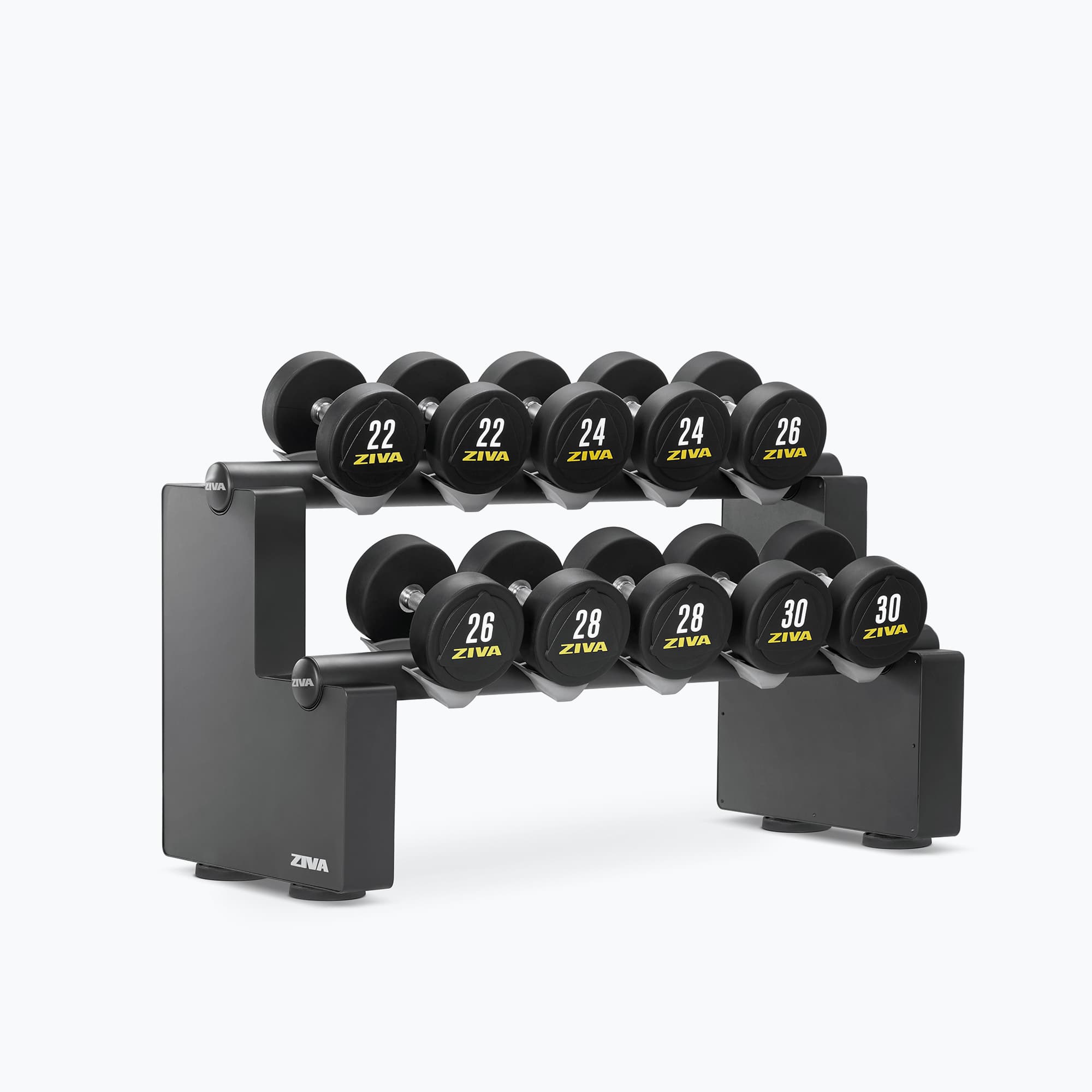 EX 5 PAIR HORIZONTAL DUMBBELL RACK 2.0